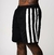Short Elastic Faixa - Preto - XG
