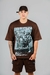 Camiseta Oversized Boys - Marrom