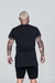 Camiseta Long Recorte Manga - Black - comprar online