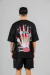 Camiseta Oversized Jordan - Preto - OUZ