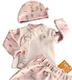 CONJUNTO AJUAR LUA para Bebè Prematuro y Recièn Nacido - comprar online