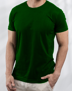 Camiseta Básica Algodão Duordon Verde - comprar online