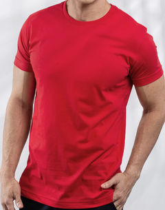 Camiseta Básica Algodão Duordon Vermelha