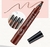 5 cores microblading sobrancelha caneta à prova dwaterproof água líquido sobr
