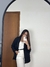 Blazer oversized Preto na internet