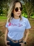 T-shirt Branca Floral na internet