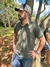 Camiseta Gola Polo Masculina Verde Militar - loja online