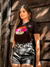 T-shirt BRUTHA TEAM Gola O Preta Colors - Brutha Team