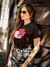 T-shirt BRUTHA TEAM Gola O Preta Colors - Brutha Team