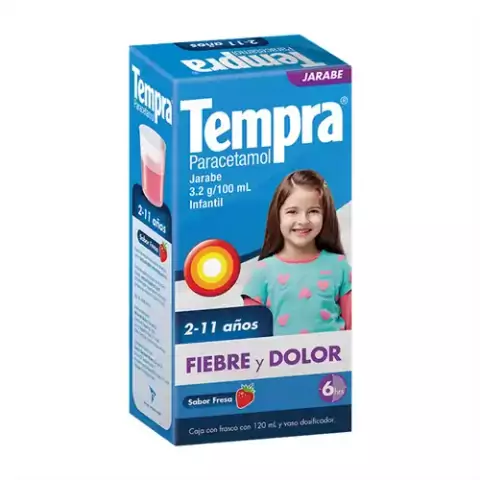 TEMPRA JARABE INFANTIL DE 120 ML