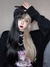 Peruca coreana loira e preta cosplay - loja online