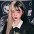 Peruca coreana loira e preta cosplay - comprar online