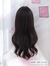 Peruca loira com mechas pretas natural castanha com mechas rosa wig lolita kawaii na internet