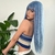 Imagem do Peruca azul natural cosplay wig
