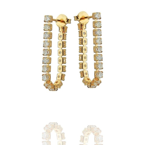 BRINCO CRAVEJADO GRÉCIA - SEMIJOIAS