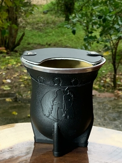 Kit Cuia de Chimarrão Porongo Torpedo Bocal Inox Colorida + Tapa Erva na internet