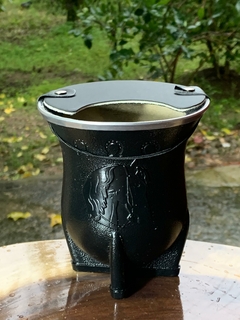 Kit Cuia de Chimarrão Porongo Torpedo Bocal Inox Colorida + Tapa Erva na internet