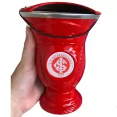 Kit de Chimarrão Cuia Porongo Tapa Erva Bomba Inox Grêmio / Inter - comprar online