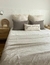 Pie de cama Tusor RAYAS Twin - BASIC DECO HOME