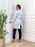 Jaleco Branco - R.I MODA HOSPITALAR & ACESSÓRIOS 