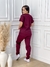 Scrub Premium Elisa - Cor Vinho - comprar online