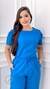 Scrub Priscila - Cor Azul Celeste - comprar online