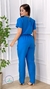 Scrub Priscila - Cor Azul Celeste na internet