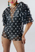T-shirt Tule Bordado Estrela