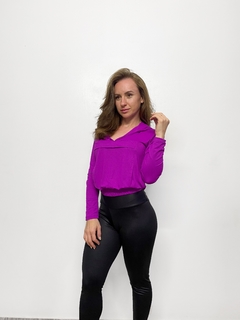 Jaqueta Duda fúcsia