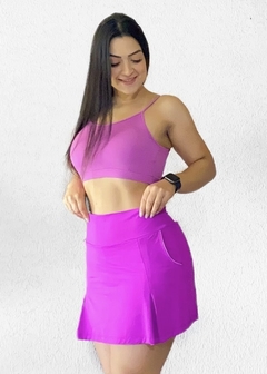 Saia shorts Eva GG na internet