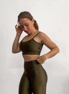 Top Agatha verde musgo - comprar online