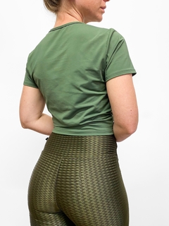 Cropped Julia verde - Garota eXpert