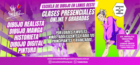 Imagen del carrusel Escuela de Dibujo Mati Marquez