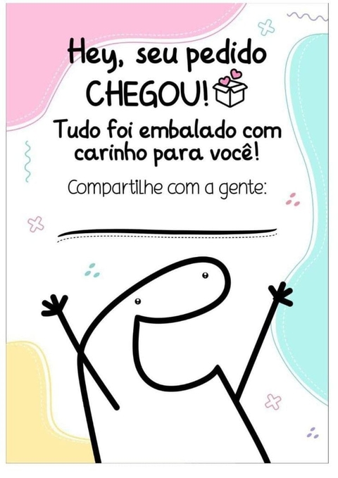 cartão agradecimento flork/bento