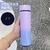 Garrafa de água térmica inteligente 500 ML de aço inoxidável com isolamento na internet