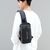Bolsa Men Sling Mochila Transversal Ombro No Peito Anti-roubo Viagem Motociclista R na internet