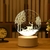 Imagem do Quadro de notas criativo USB com luz noturna LED quadro de mensagens luzes notur