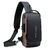 Imagem do Bolsa Men Sling Mochila Transversal Ombro No Peito Anti-roubo Viagem Motociclista R