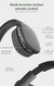 Imagem do O novo fone de ouvido P9 Bluetooth sem fio Fones de ouvido estéreo baixo com mi