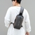 Bolsa Men Sling Mochila Transversal Ombro No Peito Anti-roubo Viagem Motociclista R na internet