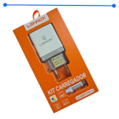 Kit Carregador Cabo Type C LEHMOX