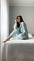 Pijama Nathi Longo - Aquarela Floral na internet