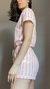 Pijama Rosinha - Rose com Listras - comprar online