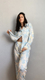 Pijama Nathi Longo - Aquarela Floral