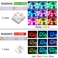 RGB 5050 Led Strip Light Bluetooth App Control 5V USB Led Fita Fita Flexível Fi - comprar online