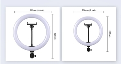 Imagem do Selfie Ring Light Fotografia Led Rim Of Lamp com suporte para celular Montagem o