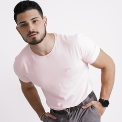 CAMISETA BASICA FIO EGIPCIO ROSA - MODIG EVERYDAY na internet