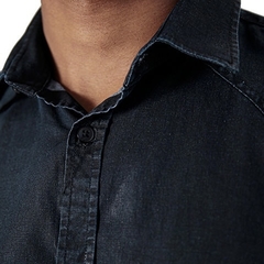 CAMISA JEANS ONYX SLIMFIT ESTONADA na internet