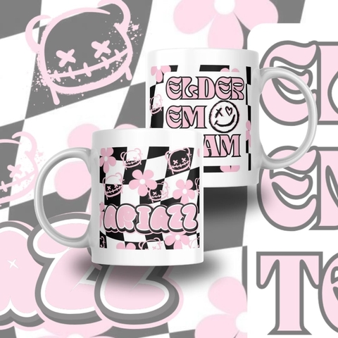 Caneca Porcelana Elder Emo Team