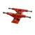 Trucks Para Skate Dater Altos High Full Color 149mm Rojo